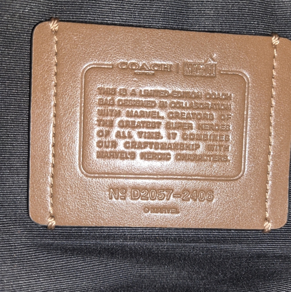 Coach - Marvel Backpack - Limited Edition - Picture 2 of 12